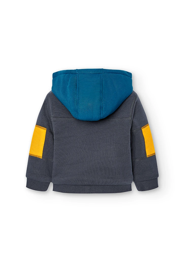 Veste en molleton à capuche pour bébé garçon
