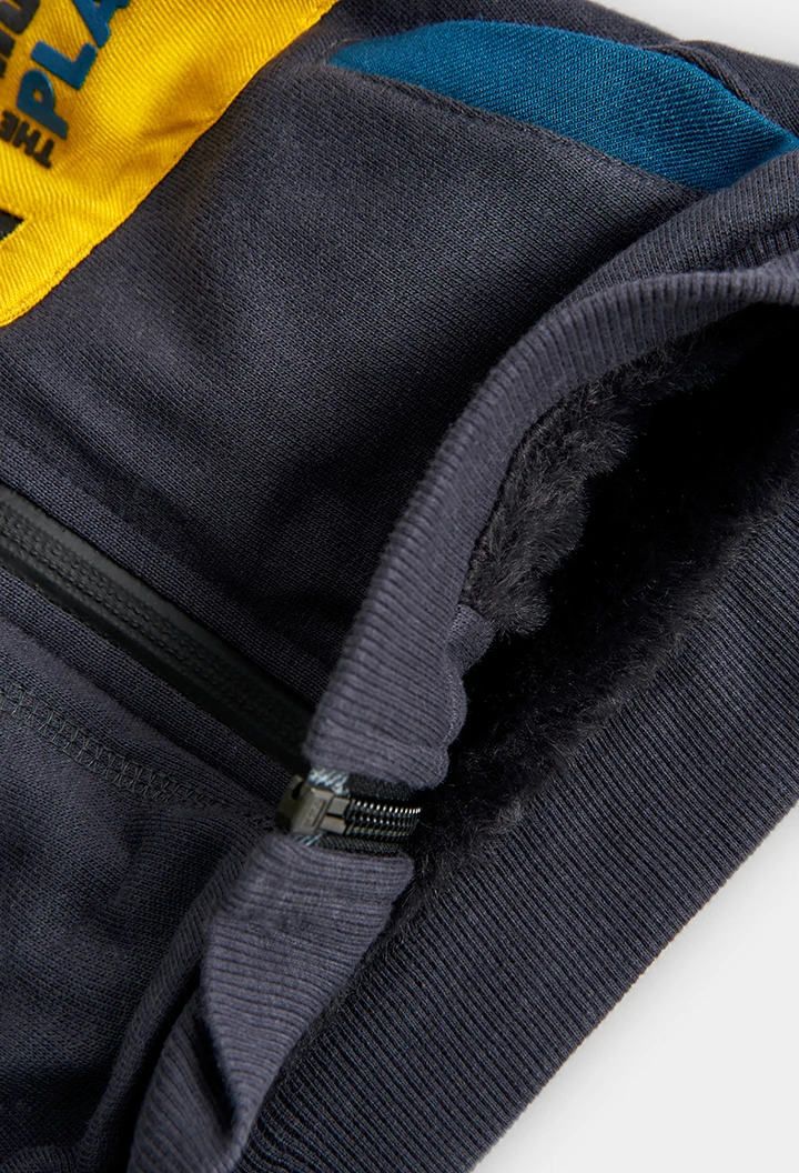 Veste en molleton à capuche pour bébé garçon
