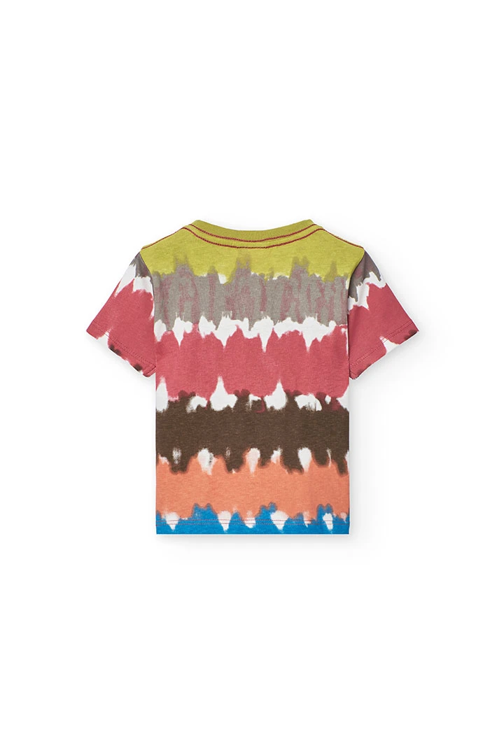 Maglietta in maglia per neonato in color granata