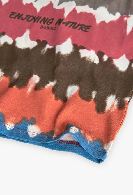 T-shirt en tricot pour bébé garçon en grenat