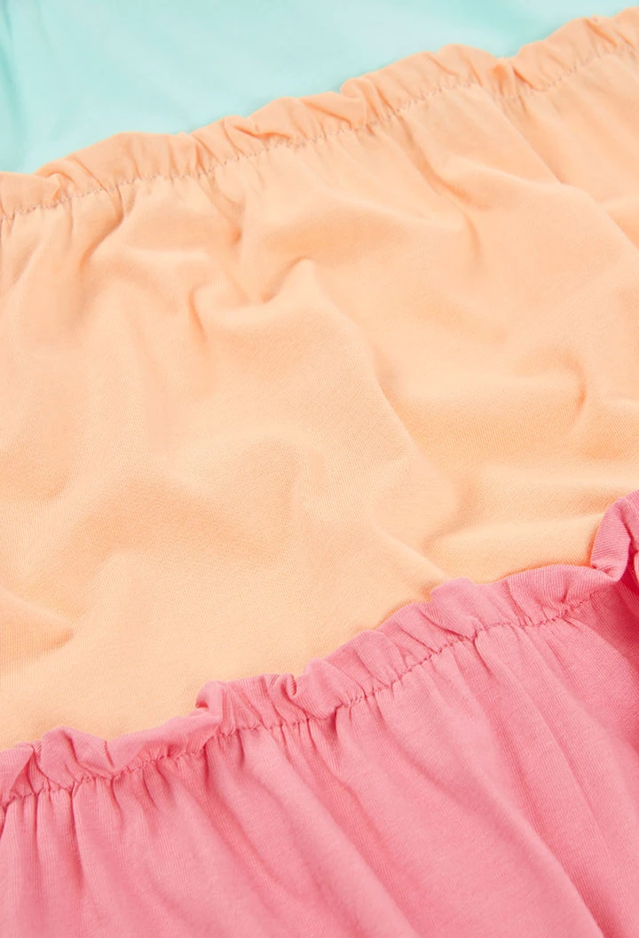 Vestit punt color block