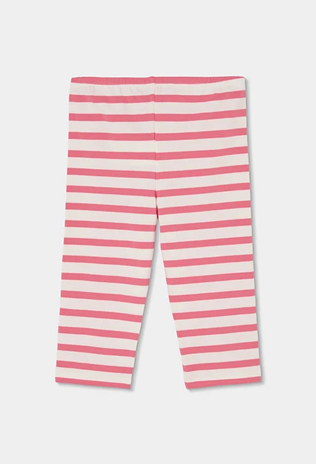 Conjunto menina algodão rosa