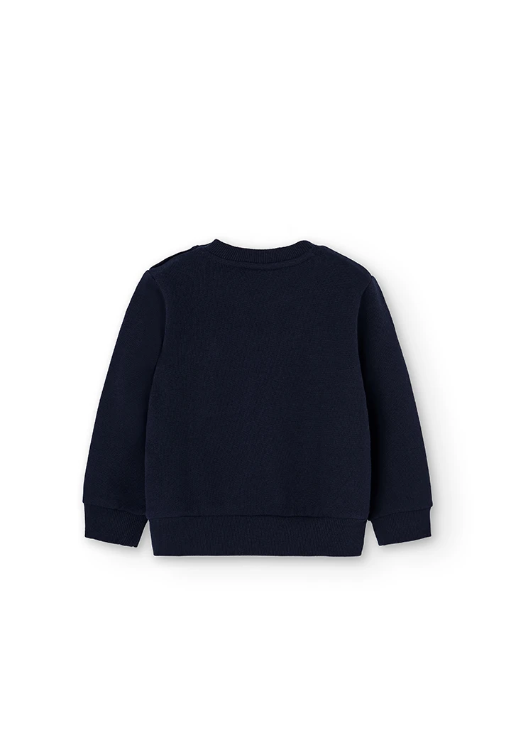 Fleece sweatshirt "bear" for baby boy