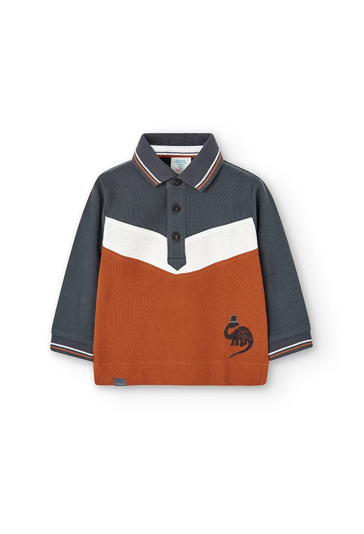 Polo piqué de bebé niño -BCI