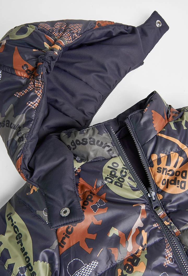 Parka reversibel für baby junge