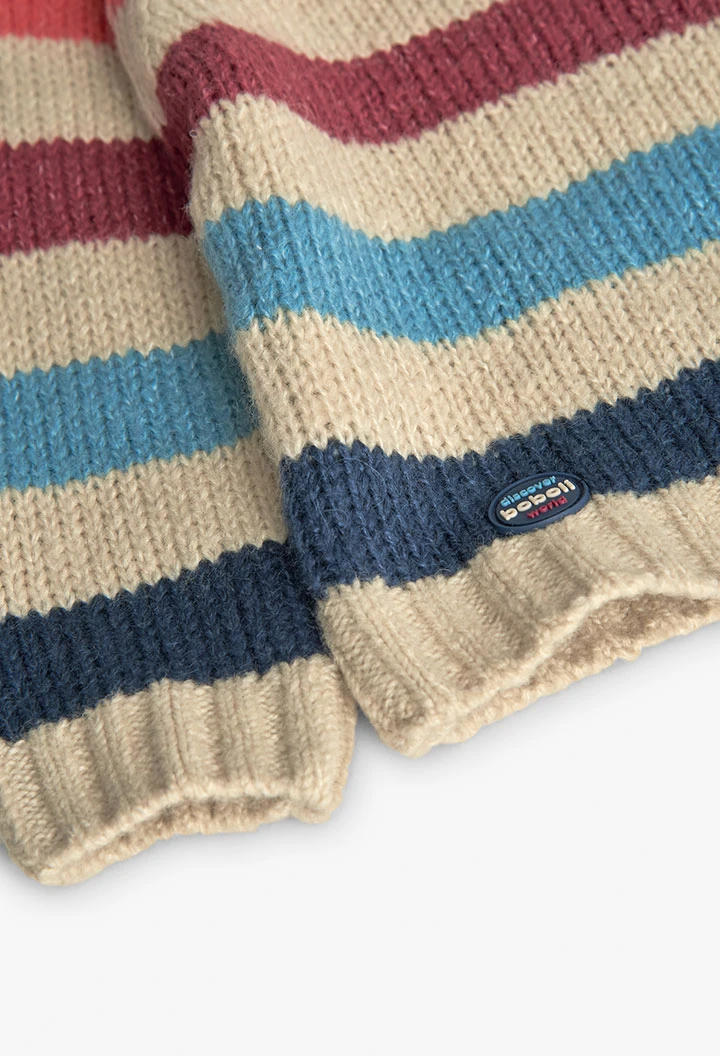 Maglione a righe per bambino