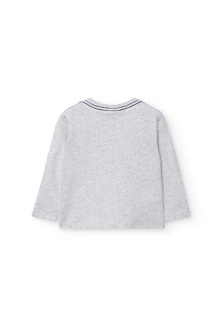 T-shirt garçon en tricot animal
