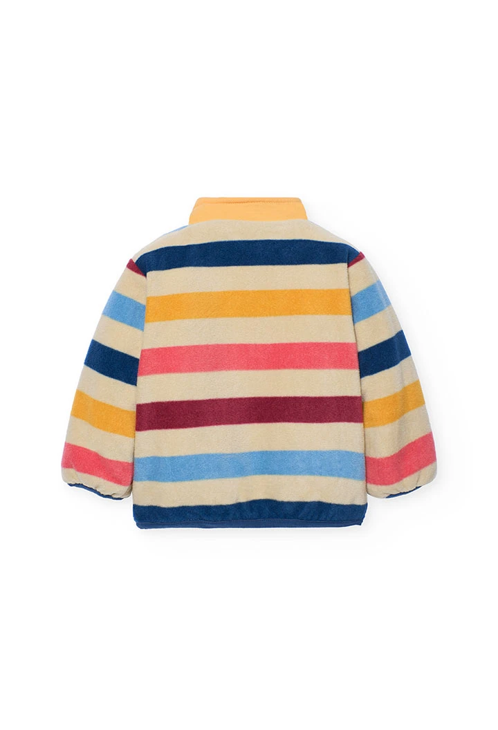 Bedruckte Fleecejacke für Jungen