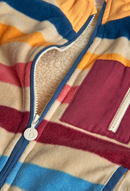 Veste polaire garçon imprimée