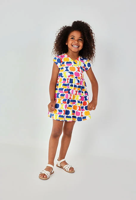 Vestido punto estampado