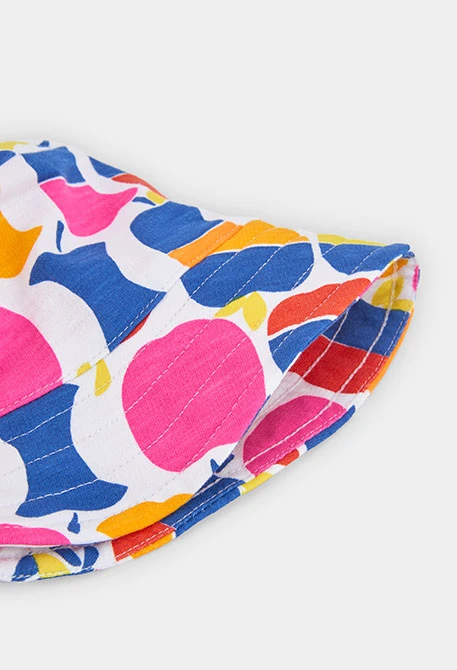 Gorro pescador reversible estampado