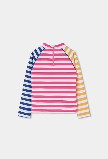 Samarreta nena tècnica multicolor UPF50+