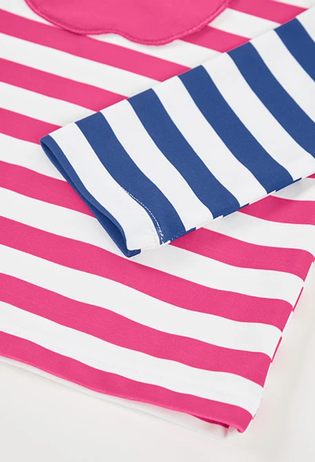 Technisches Mehrfarbiges Mädchenshirt UPF50+