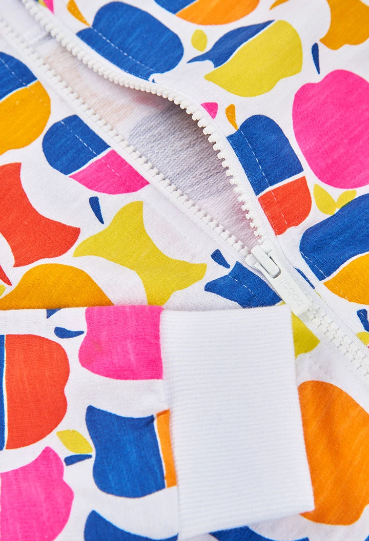 Jaqueta nena punt pomes