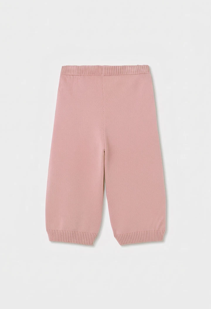 Pantalon nena rosa amb cordó