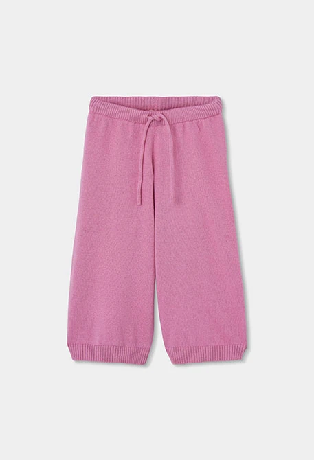 Mädchenhose rosa mit Kordel