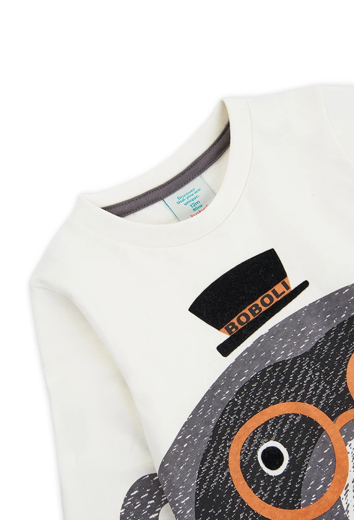 Knit t-Shirt "bear" for baby boy
