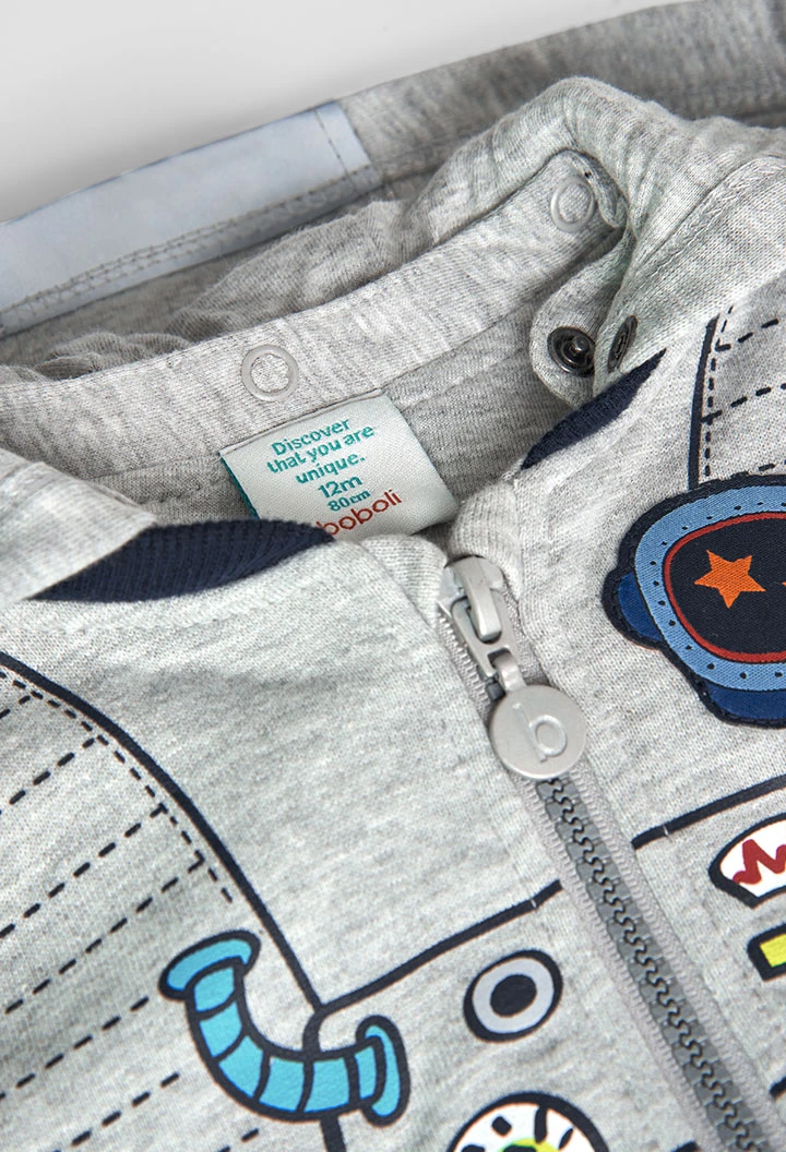 Jacke plüsch für baby junge -BCI