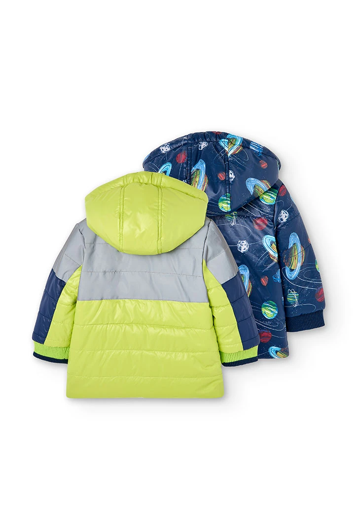 Parka reversibel technisches stoff für baby
