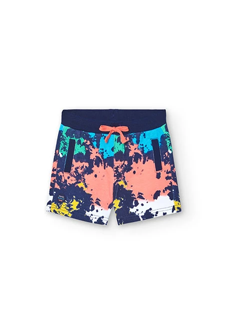 Fleece-Bermuda-Shorts bedruckt, für Baby-Jungen