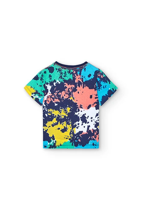 T-shirt tricoté ou crocheté imprimé pour bébé garçon