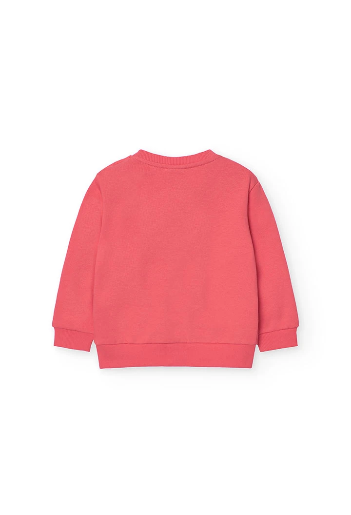 Ensemble de sweat-shirt et pantalon en molleton pour bébé garçon en orange