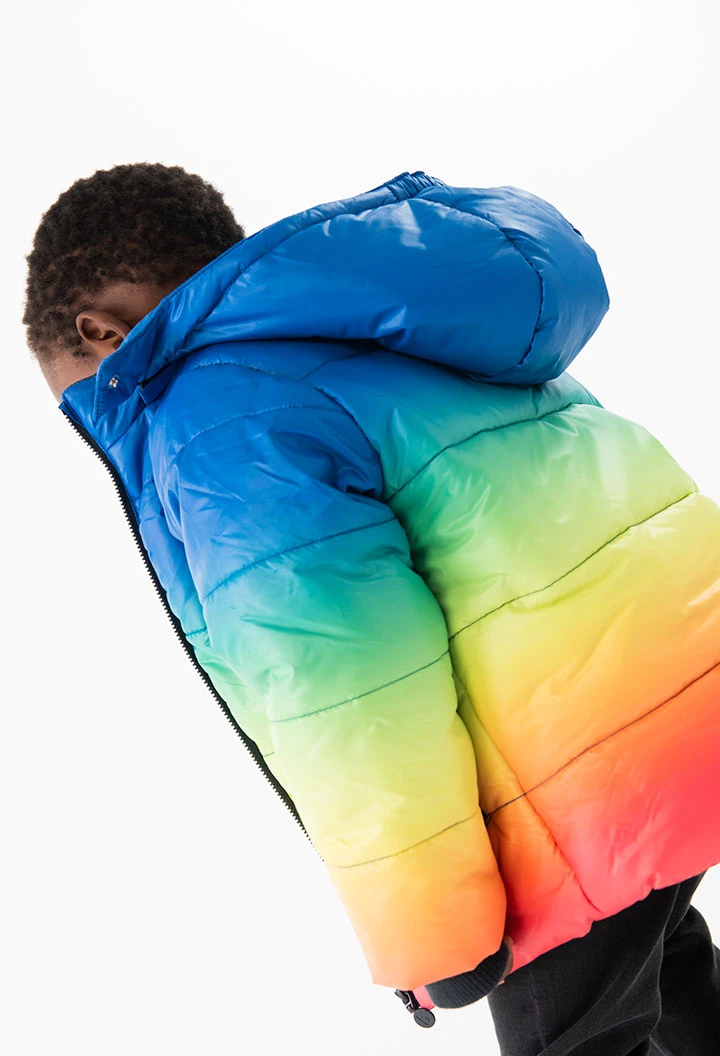 Parka technique pour bébé garçon imprimée en plusieurs couleurs