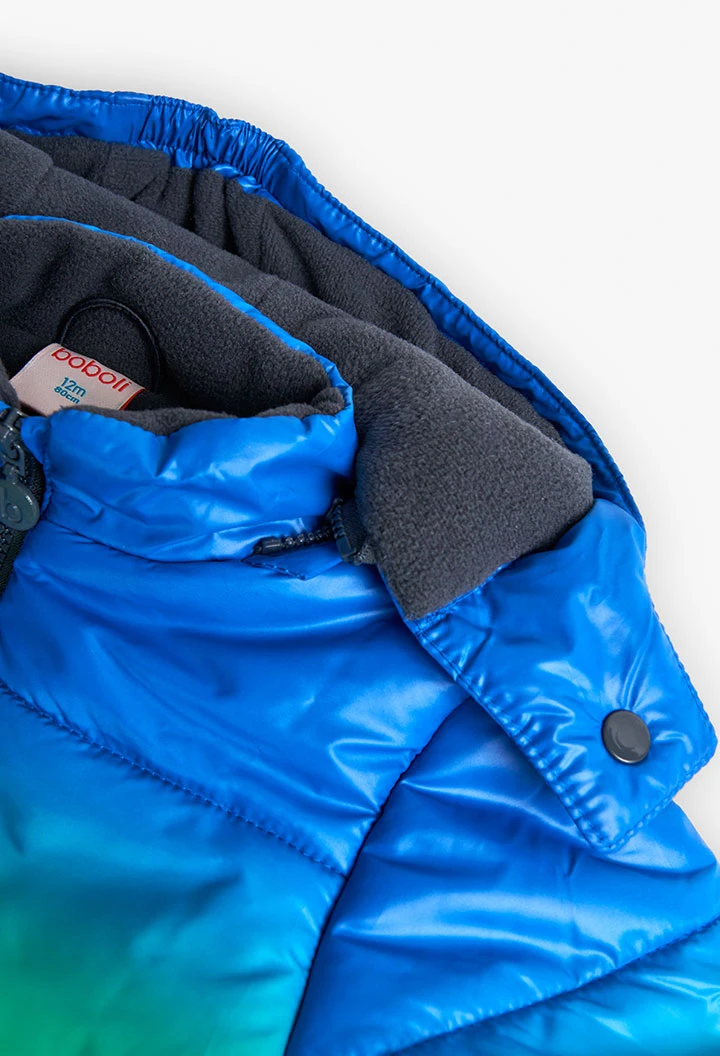 Parka tecnica per bambino stampata in vari colori