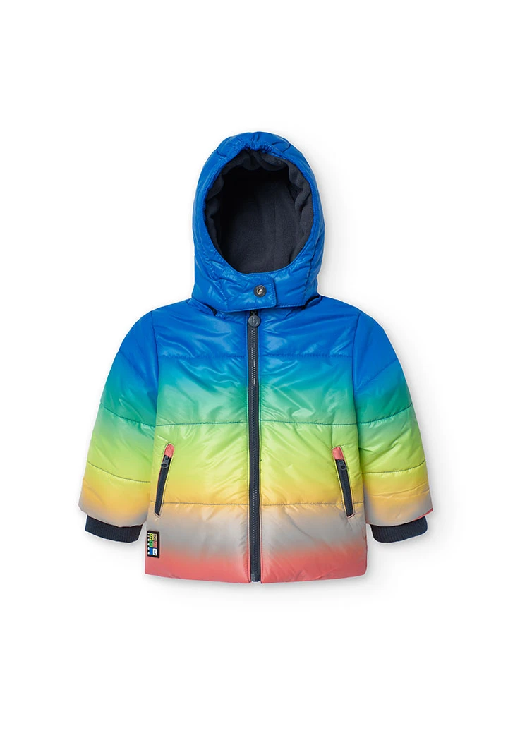 Parka técnica de bebé niño estampado en varios colores