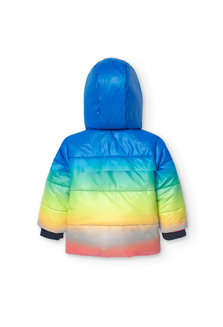 Parka tecnica per bambino stampata in vari colori