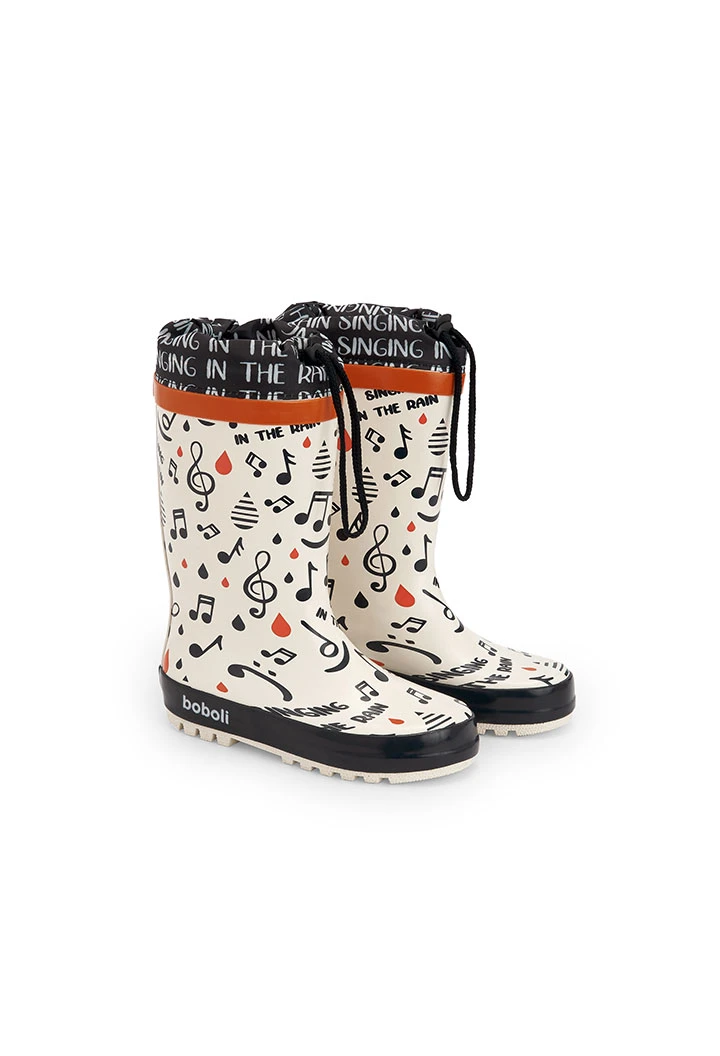 Bottes "bbl music" pour garçon