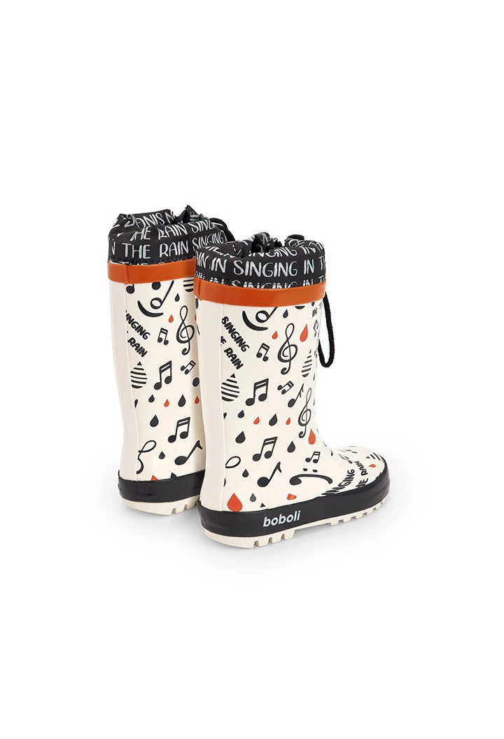 Bottes "bbl music" pour garçon