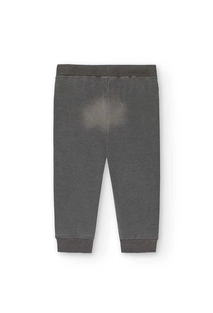 Pantaloni per bambino in colore grigio