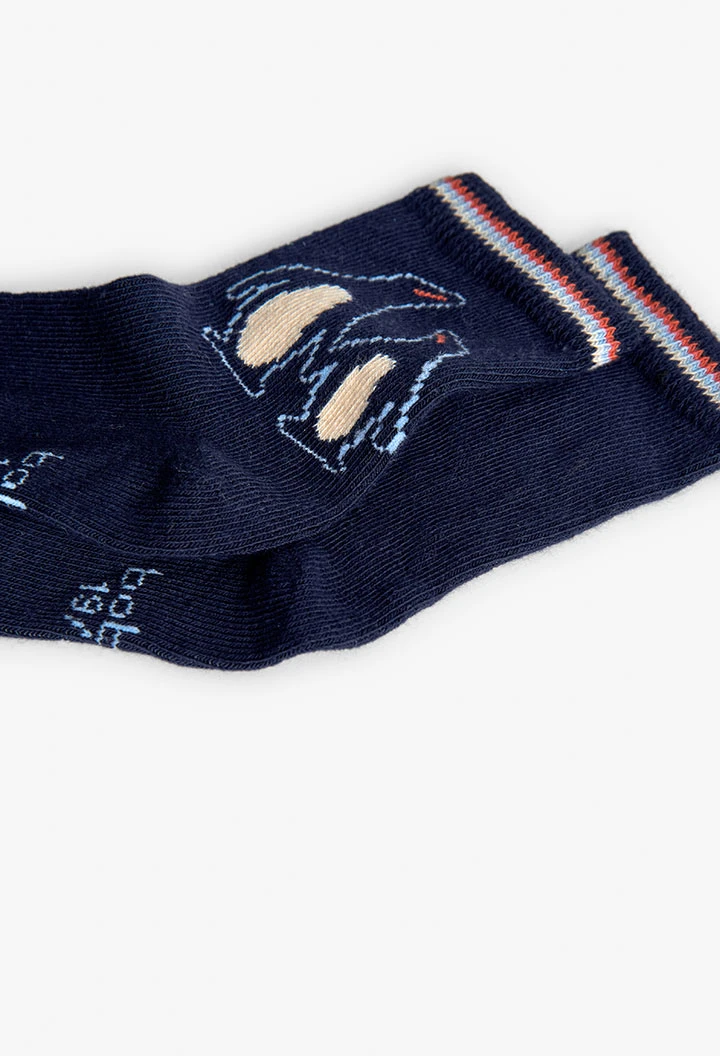Pack de chaussettes en maille animale