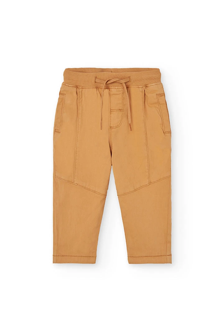 Pantaló nen punt elàstic groc