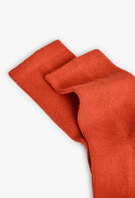 Pack calcetines rayas naranja