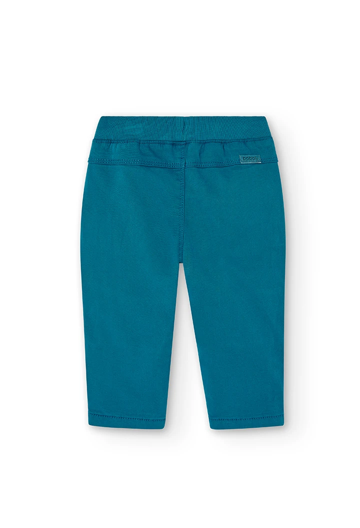 Pantalon en toile gabardine stretch pour bébé -BCI