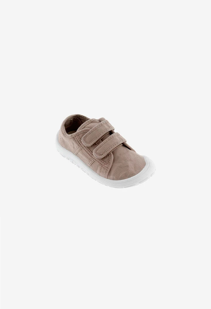 Basket Bosco Barfuß-Leinenschuhe in Beige