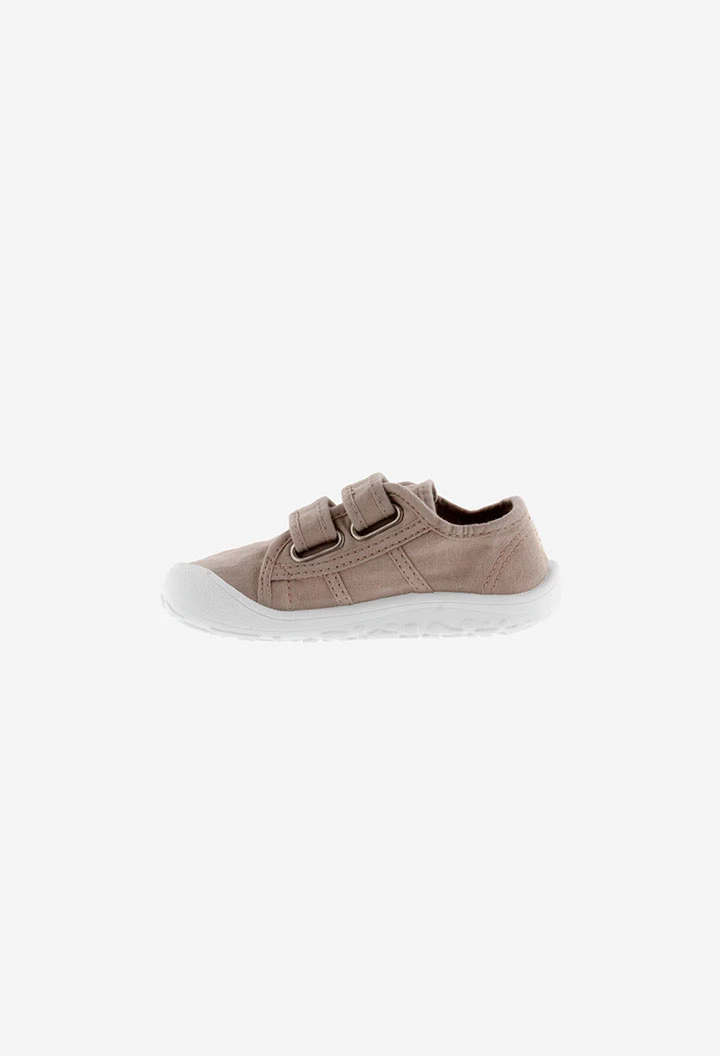 Basket Bosco Barfuß-Leinenschuhe in Beige