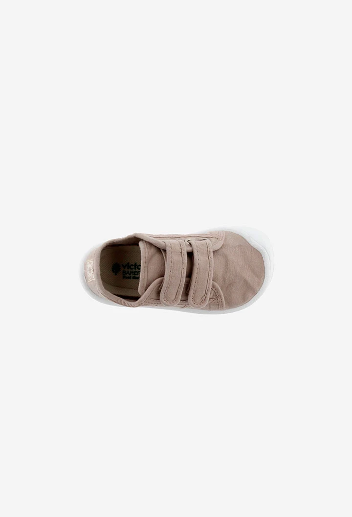 Basket Bosco Barfuß-Leinenschuhe in Beige
