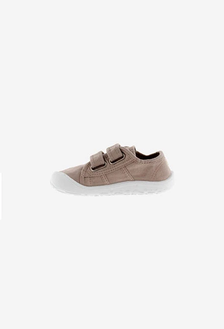 Basket Bosco Barfuß-Leinenschuhe in Beige