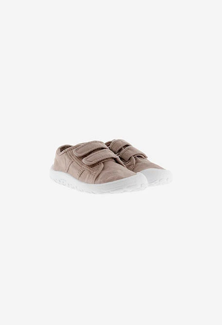 Basket Bosco Barfuß-Leinenschuhe in Beige