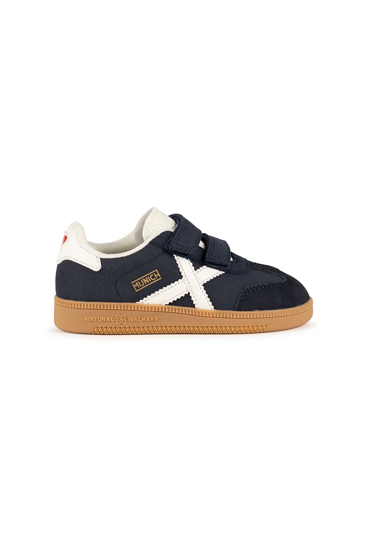 Munich Sportschuhe marineblau mit weißem X