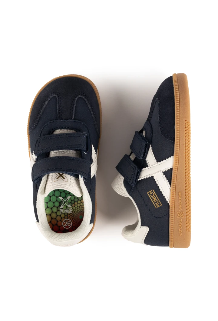 Munich Sportschuhe marineblau mit weißem X