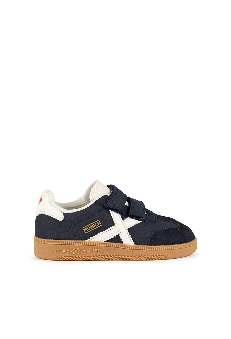 Munich Sportschuhe marineblau mit weißem X