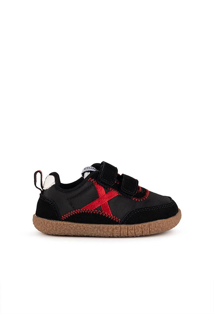 Zapatillas Munich serraje negro