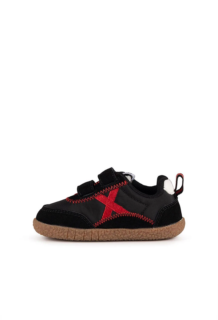 Zapatillas Munich serraje negro