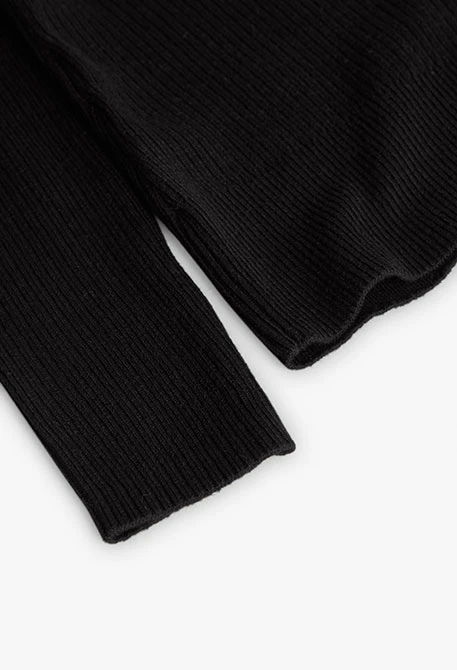 Jersey niña punto negro