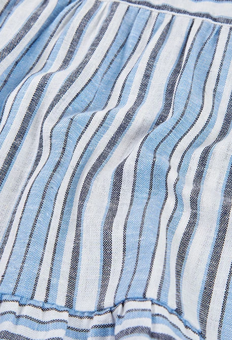 Camicia bambina lino righe