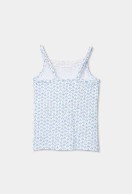 T-shirt menina malha estampada